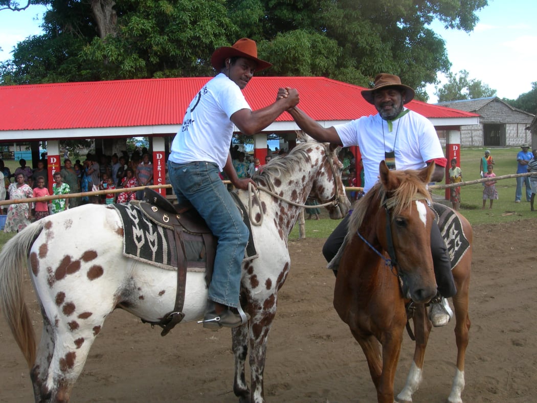 Horse racing on Epi in Vanuatu