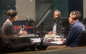 Lisa Owen, Guyon Espiner and Tim Watkin discuss politics for the podcast 'Caucus'