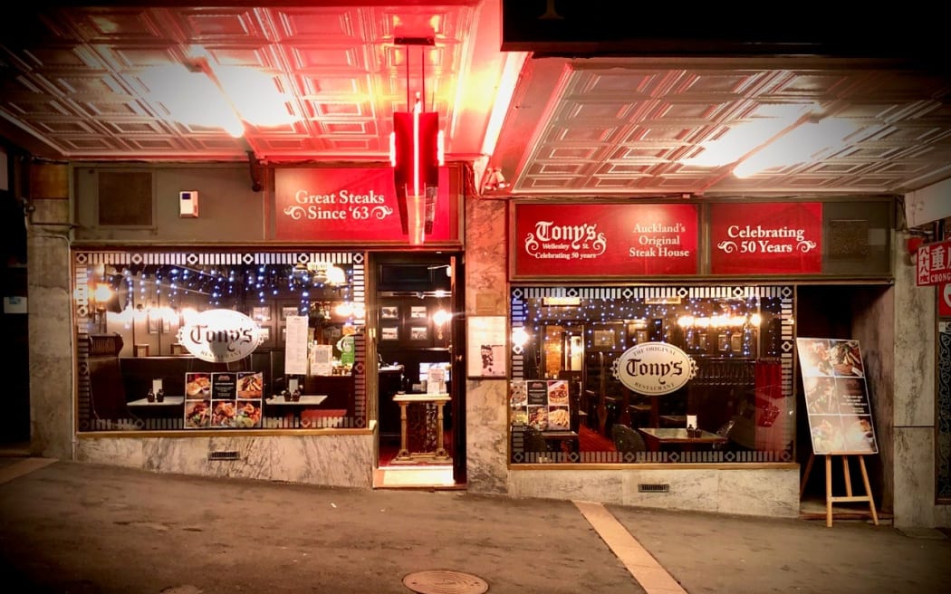 Tony's in Auckland.