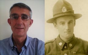Tim Thorpe and his great uncle William Mccaw