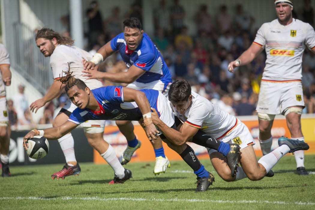 Melani Matavao scored twice for Samoa in their comeback victory.