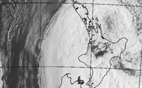 Satellite imagery of Cyclone Gabrielle over Aotearoa New Zealand