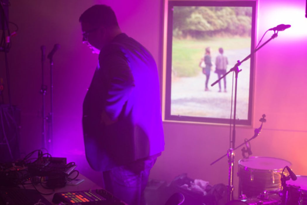 Eyeliner performing at Camp A Movement.