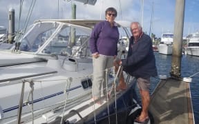 Retired Welsh doctor Chris Bates and his wife Penny want to stay in New Zealand a bit longer to remain safe from the Pacific cyclone season.