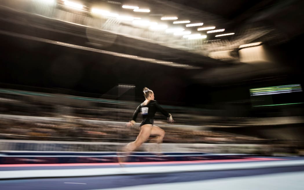 World Cup Gymnastics, Hisense Arena, Melbourne, Australia, 24 February 2017.