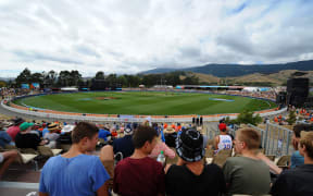 A general view of Saxton Oval in Nelson.