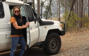 Hana Cherry, state coordinator for the Animal Rescue Collective in Australia.
