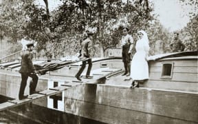 Georgina Greville's grandmother and her great aunt were both nurses who served in Egypt, Lemnos and on the Western Front.