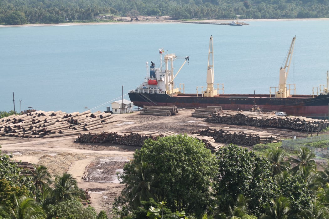 Export of round logs is the main economic activity in PNG's West Sepik province, but the profits largely go abroad.