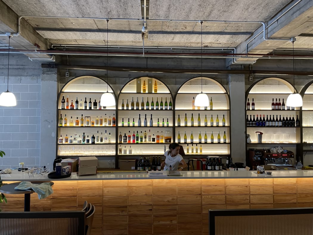 The finishing touches are being put on Atelier. The new restaurant is due to open this Friday.