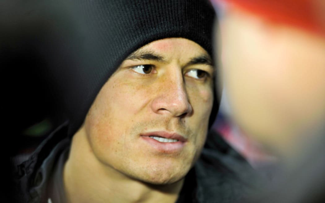 Sonny Bill Williams at the rugby league World Cup, 2013.