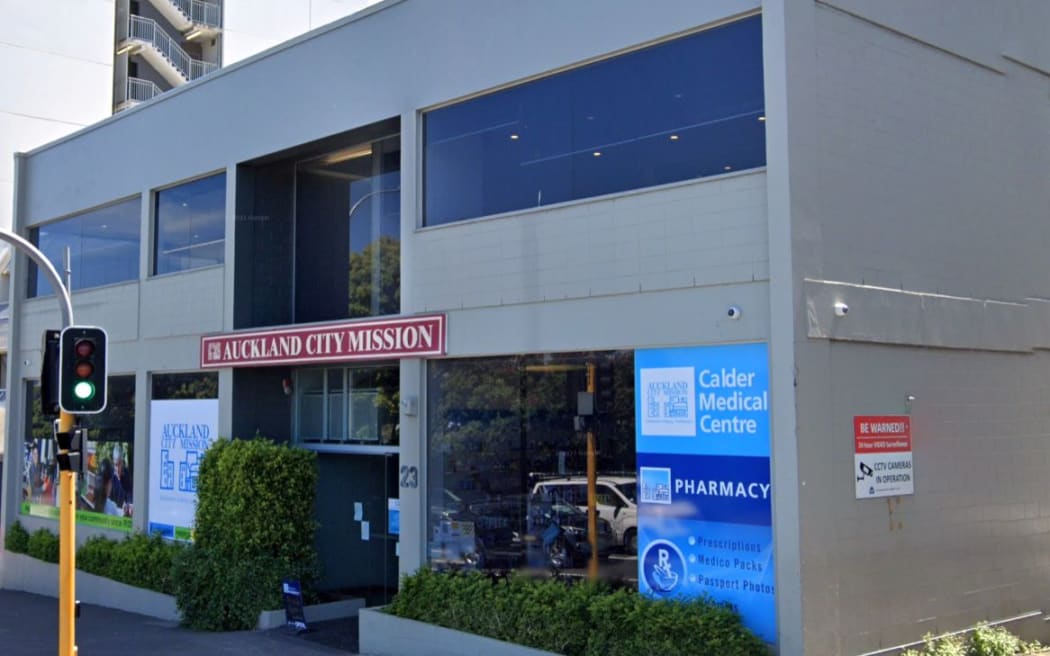 The Auckland City Mission building on Union Street.