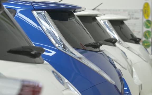 Electric vehicle shopping.