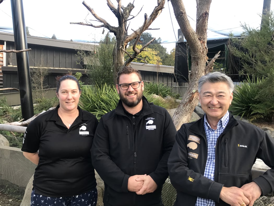 Pauline Nijman, Chris Smith and Rodney Wong