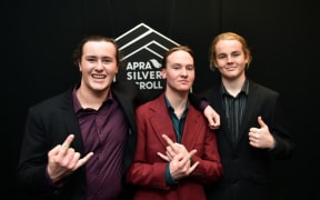 Henry de Jong, Lewis de Jong and Ethan Trembath of Alien Weaponry.