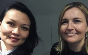 Bic Runga and Charlotte Ryan