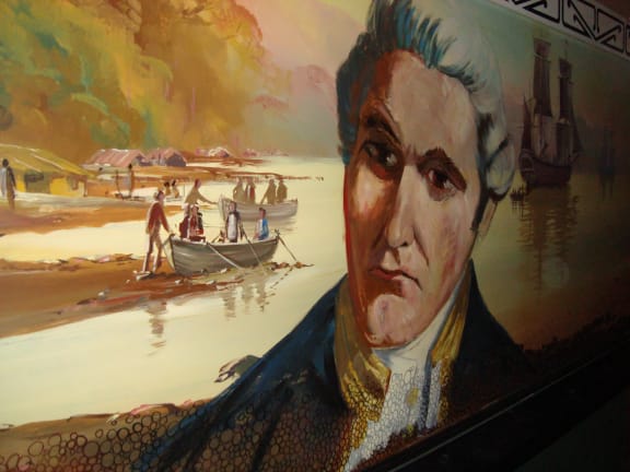 The murals were painted by artist Brian Baxter.