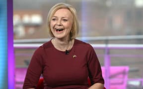 A handout picture released by the BBC, taken and received on October 2, 2022, shows Britain's Prime Minister Liz Truss appearing on the BBC's 'Sunday Morning' political television show with journalist Laura Kuenssberg. - UK Prime Minister Liz Truss on Sunday conceded she should have better prepared Britain for her recent debt-fuelled mini-budget, which sparked a week of market turmoil, dismal headlines and disastrous polls. (Photo by JEFF OVERS / BBC / AFP) / RESTRICTED TO EDITORIAL USE - MANDATORY CREDIT " AFP PHOTO / JEFF OVERS-BBC " - NO MARKETING NO ADVERTISING CAMPAIGNS - DISTRIBUTED AS A SERVICE TO CLIENTS TO REPORT ON THE BBC PROGRAMME OR EVENT SPECIFIED IN THE CAPTION - NO ARCHIVE - NO USE AFTER **OCTOBER 22, 2022** /