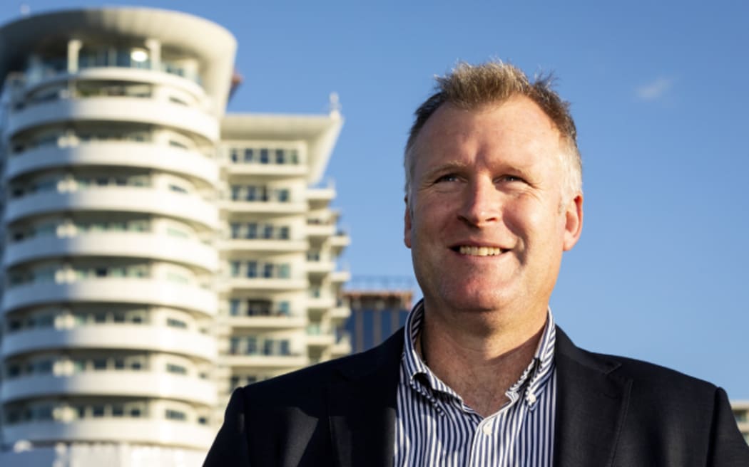 Kiwi Olympian Mahé Drysdale is running for mayor of Tauranga in the 2024 local body election. 22 May 2024, Bay of Plenty Times Photo / Alex Cairns