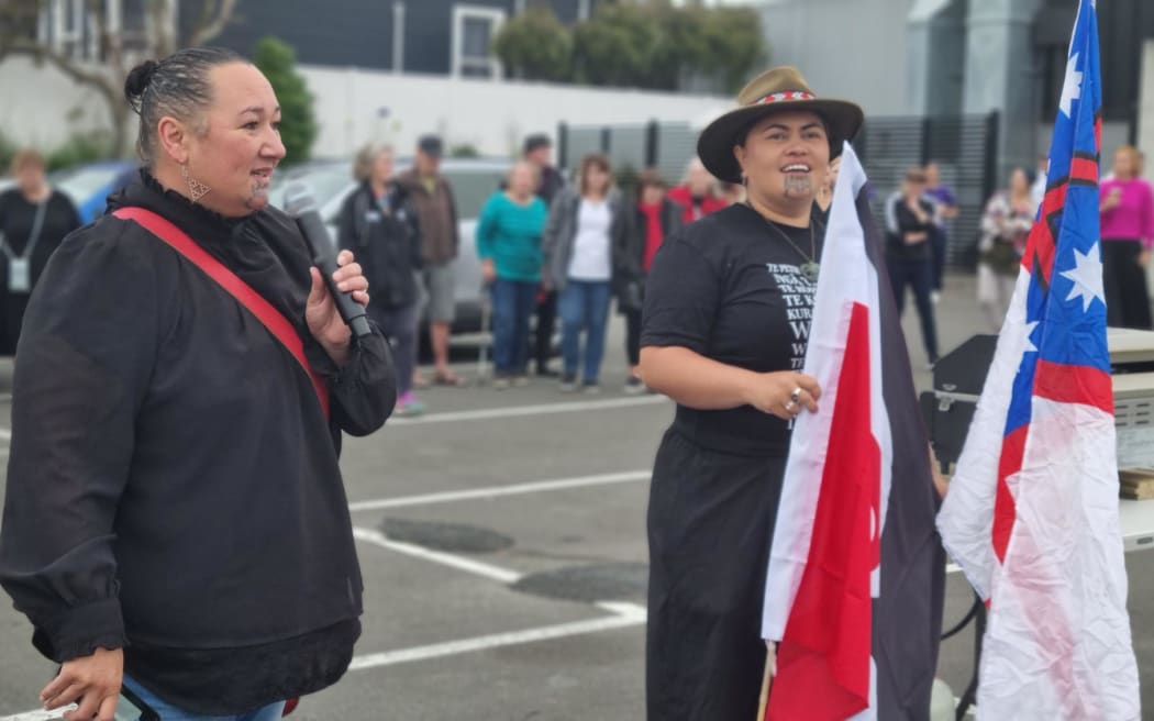 New Plymouth protest