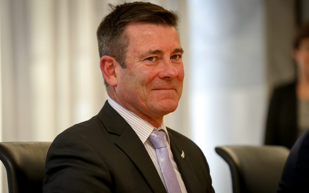 Michael Woodhouse after being appointed as a Minister 14.12.15.
