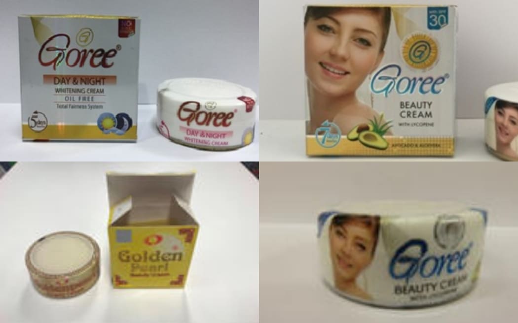The Ministry of Health is warning these three products are unsafe to use: Goree Beauty Cream with Lycopene, Goree Day and Night Beauty Cream Oil Free, and Golden Pearl Beauty Cream.