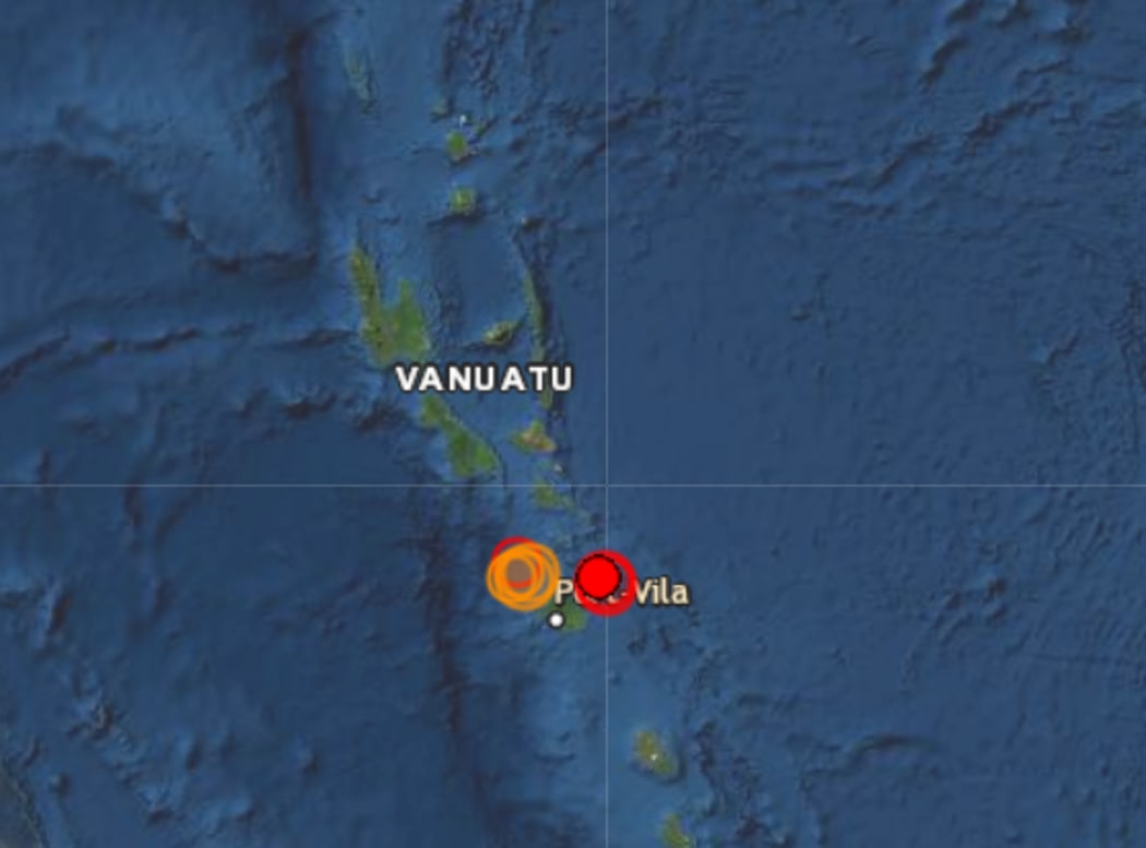 An earthquake of magnitude 5.7 has struck Vanuatu on 7 September evening.