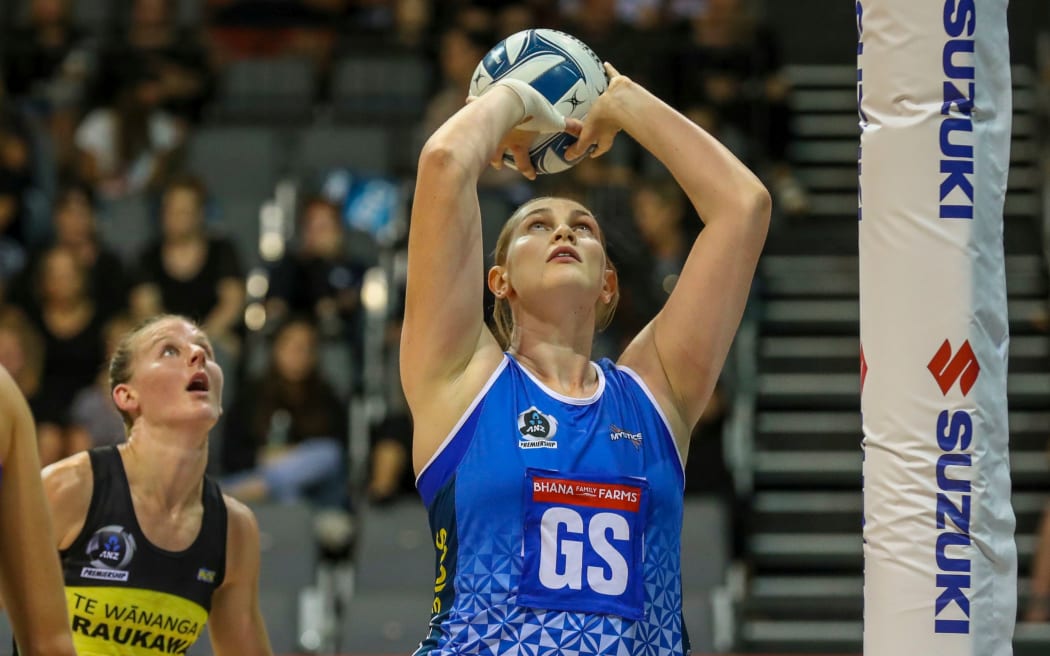 Northern Mystics goal shooter Kristina Brice