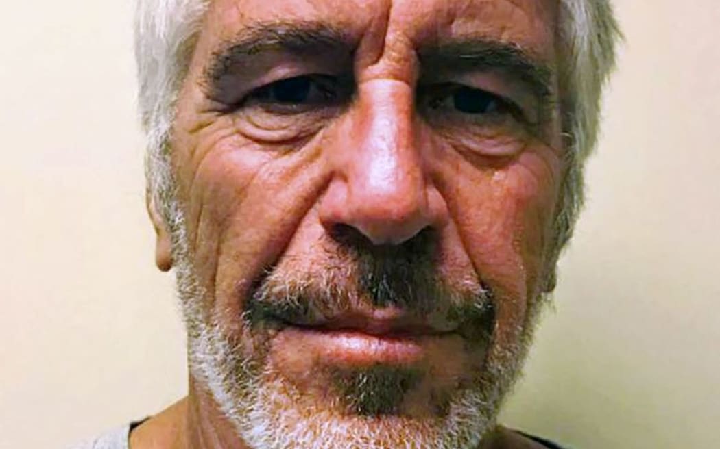 This undated photo obtained courtesy of the New York State Sex Offender Registry shows Jeffrey Epstein. Epstein, 66, was charged on July 8, 2019 by prosecutors in New York with one count of sex trafficking of minors and one count of conspiracy to commit sex trafficking of minors. 
Those charges carry a maximum of 45 years in prison. According to prosecutors, Epstein sexually exploited dozens of underage teen girls at his homes in Manhattan and Palm Beach, Florida, between 2002 and 2005. Some were as young as 14.