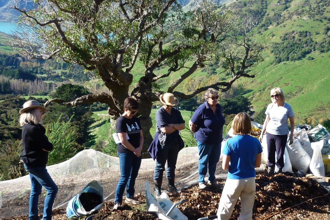 A workshop at Korukai Herb Farm