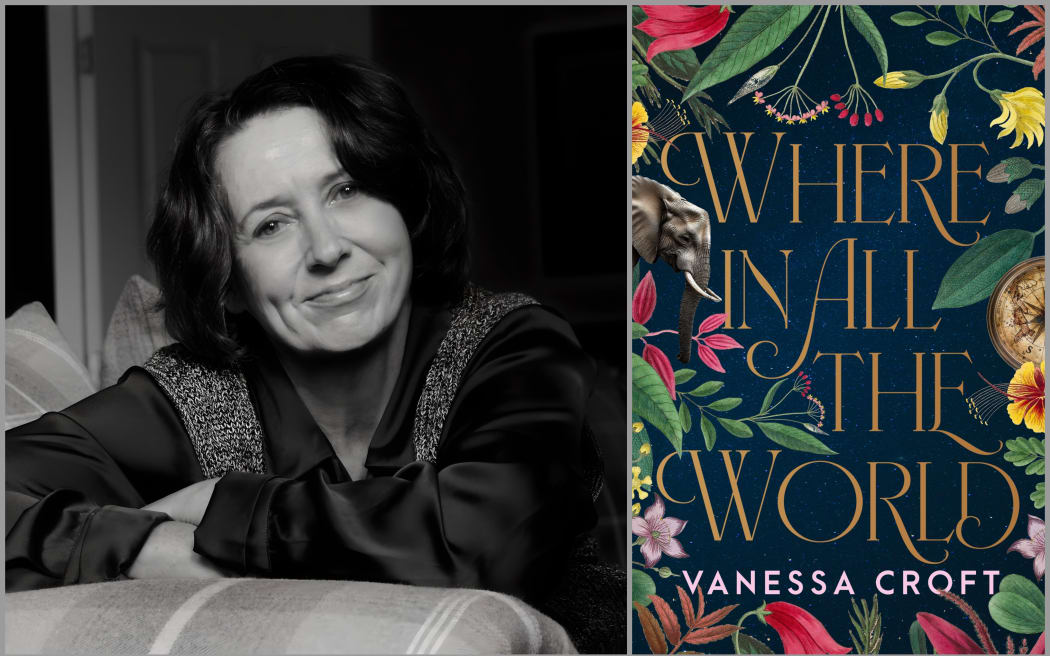 Image of Vanessa Croft and book cover