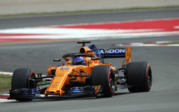 McLaren driver Fernando Alonso.
