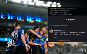 Rieko Ioane and the Blues social media team were busy post match.