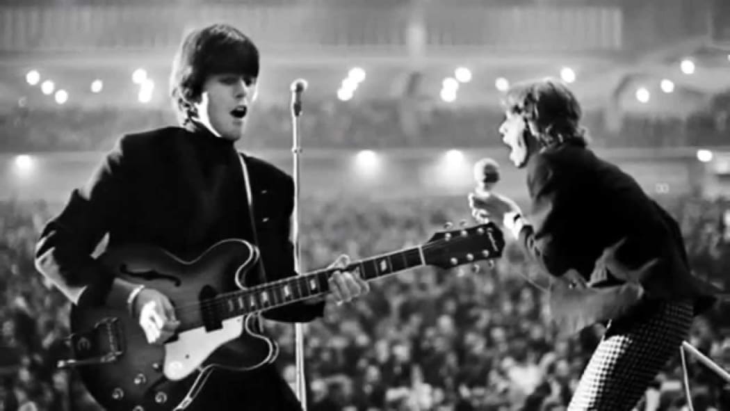 Keith Richards and Mick Jagger of The Rolling Stones, 1964