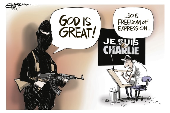 "Freedom of expression" by Rod Emmerson