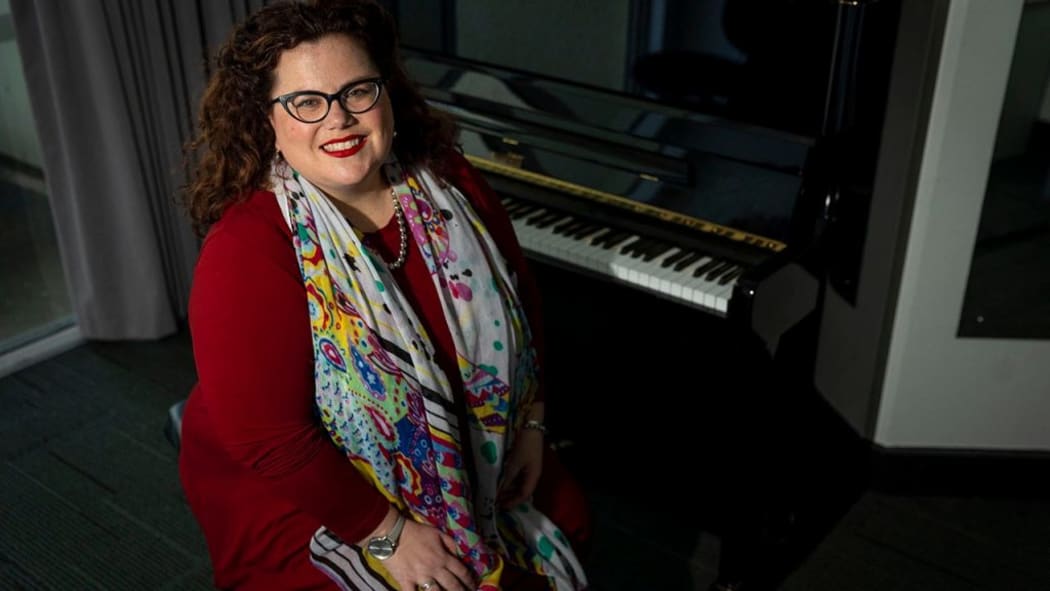 Soprano and lecturer in voice, Dr Morag Atchison. Photo: Elise Manahan