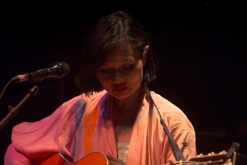Bic Runga performing at the Others Way festival