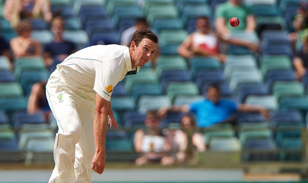 Australian bowler Josh Hazelwood.
