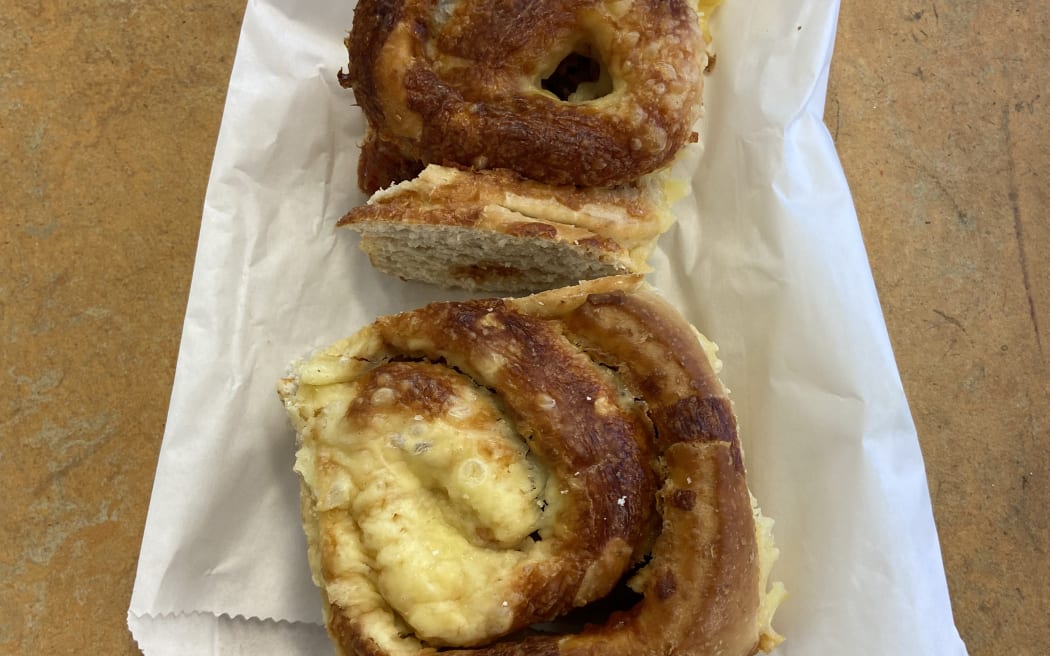 The school lunch received by Massey Primary School in West Auckland.