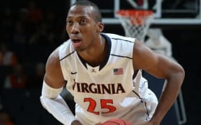 The Breakers' new signing Akil Mitchell playing for Virginia.