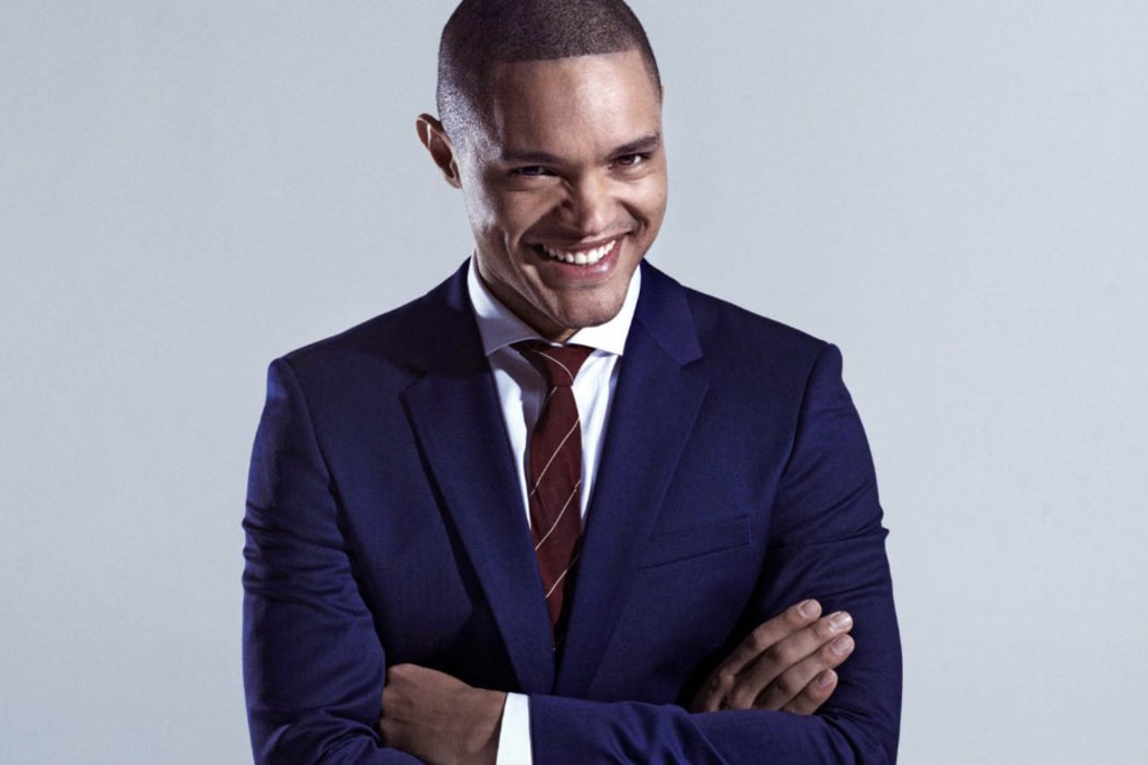 The Daily Show's new host, Trevor Noah.