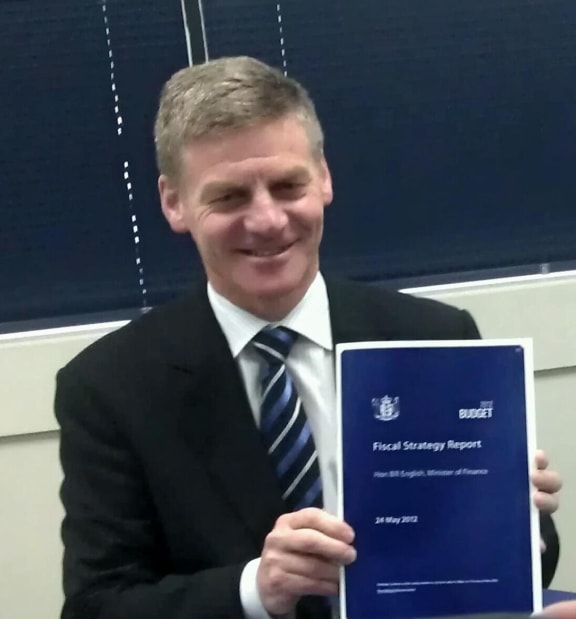 Bill English says the Government remains on target to return to surplus in 2014-15.