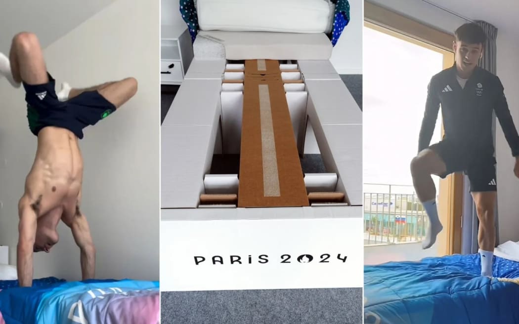 The infamous cardboard beds, which first debuted at the Tokyo 2020 Olympics, are back for Paris 2024.