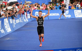 New Zealand triathlete Hayden Wilde.
