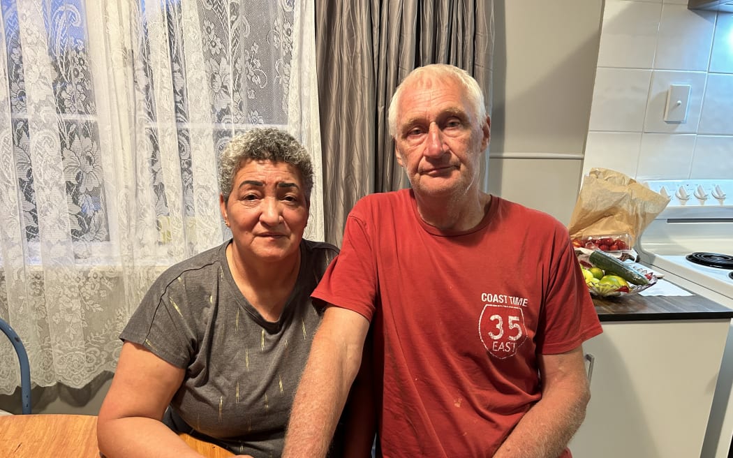 Lytton Road residents Jocelyn and Kim Johnson are shocked by the deaths on their street.