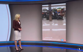 TVNZ 1 News on Friday began with on Friday confronting scenes of the attack.