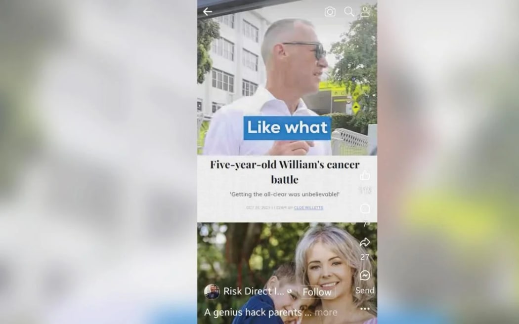 Steve Munro of Risk Direct says he chose the image to raise awareness of the vulnerabilities of New Zealand’s public health system.