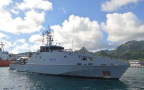 Cook Islands' police patrol boat Te Kukupa II
