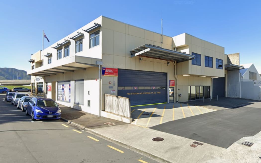 The closed fire station on Marsden and Bridge St in Lower Hutt.