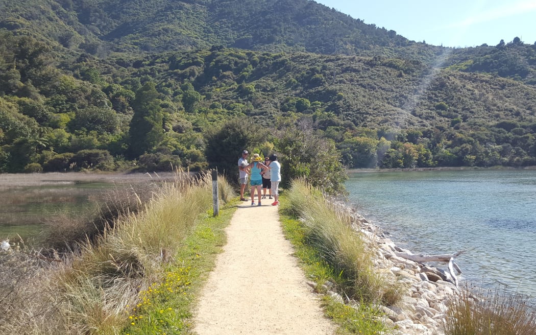 The Abel Tasman track.